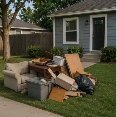 Junk Removal Before and After Greensboro NC